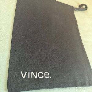 🌟 Vince Black Dust Bag - 13.5in x 10in 🌟